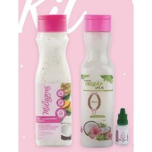 Milagros Duo Biorepolarizador y Shampoo de Emergencia Capilar